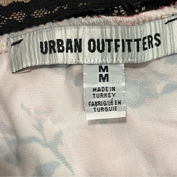 Y2K Vintage Urban Outfitters Floral Midi Babydoll Slip Dress Size Medium - Picture 8 of 10